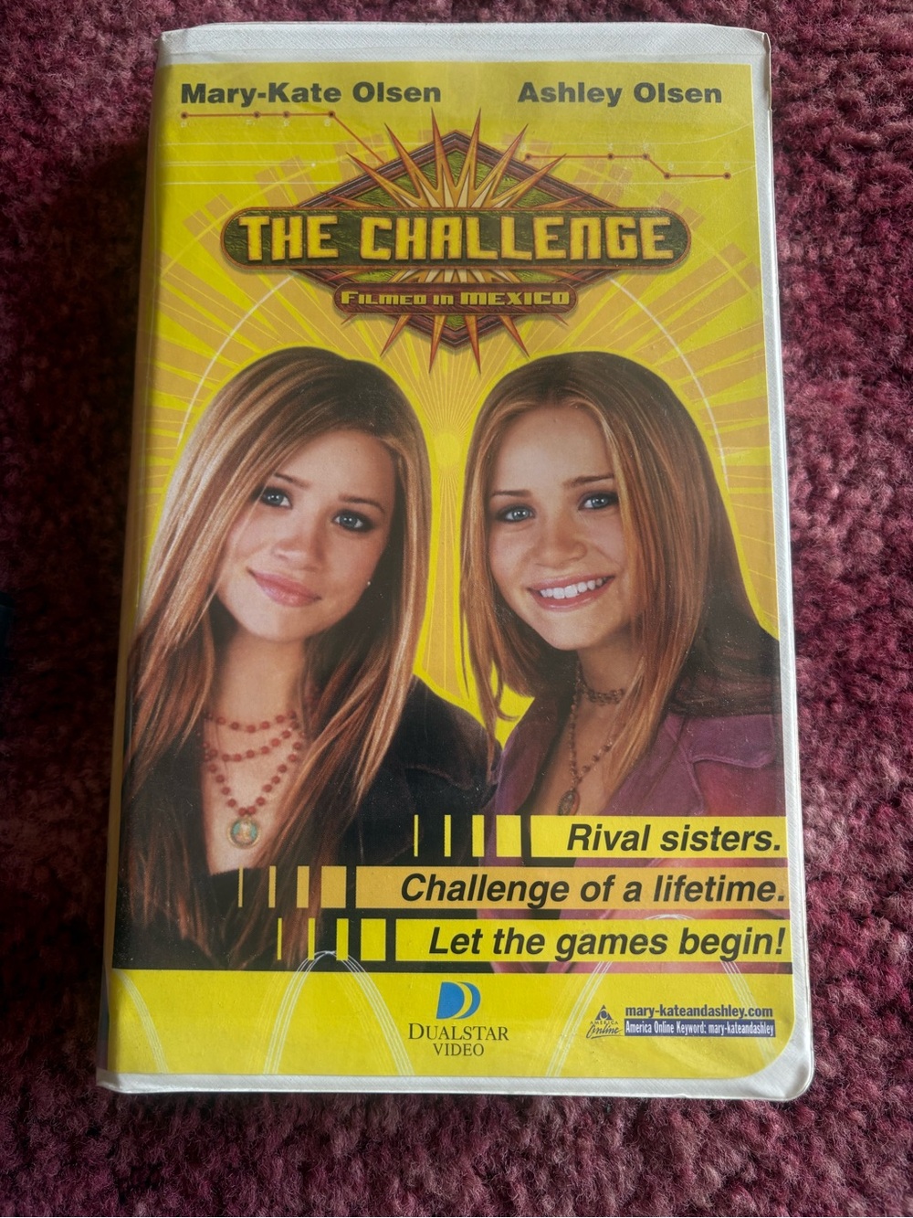 Mary-Kate & Ashley The Challenge VHS Filmed in Mexico